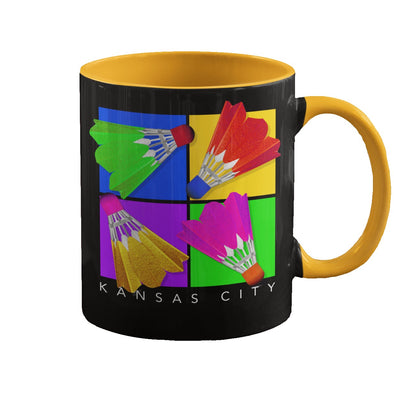 Kansas City Shuttlecocks - 4 Up - 11oz. Coffee Mug