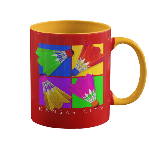 Kansas City Shuttlecocks - 4 Up - 11oz. Coffee Mug