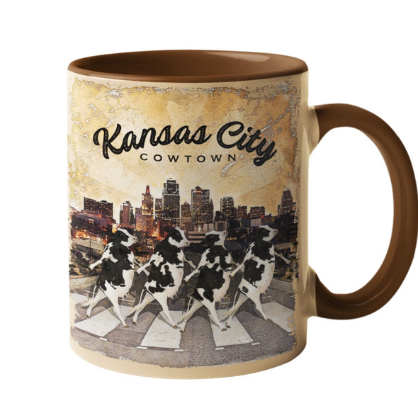 Kansas City Cowbey Road - Cows - 11oz. Coffee Mug