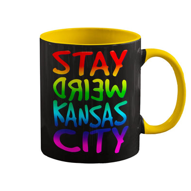 Stay Weird KC - Rainbow Logo1 - 11oz. Coffee Mug