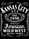 Kansas City - Never Tamed - Unisex Crew Neck Tee