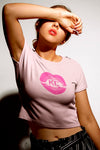 KC Kiss - Pink Lips - Unisex Crew Neck Tee