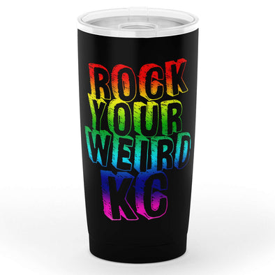 KC - Rock Your Weird KC - Rainbow - 20 oz. TUMBLER
