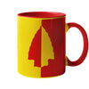 Arrowhead Split - Red/Gold - 11oz. Coffee Mug