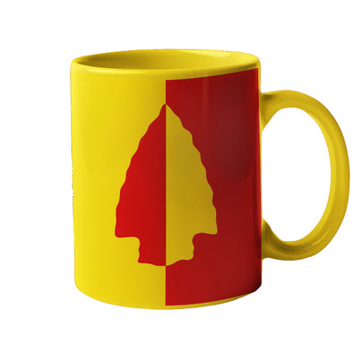 Arrowhead Split - Red/Gold - 11oz. Coffee Mug