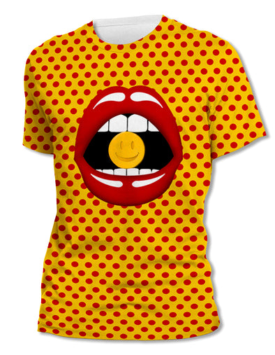 Party Mouth - Unisex All-Over Print Tee