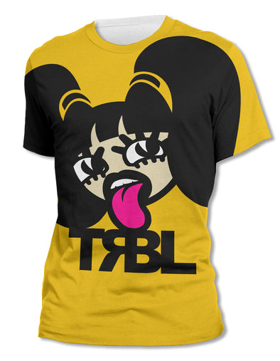 TRBL'd Child - Unisex All-Over Print Graphic Tee