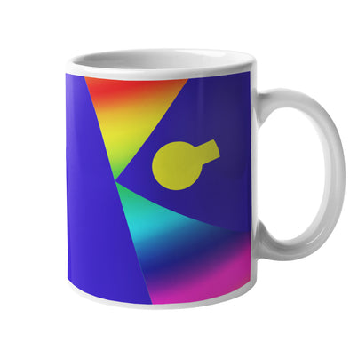 KC Abstract Design4 - Rainbow - 11oz. Coffee Mug