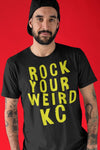Rock Your Weird KC - Script - Unisex Crew Neck Tee