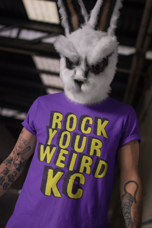 Rock Your Weird KC - Script - Unisex Crew Neck Tee