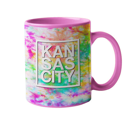 Kansas City Square Logo - Neon Pastels - 11oz. Coffee Mug