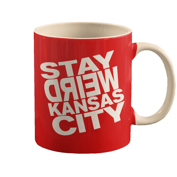 Stay Weird KC - Square Block Logo - Variety - 11oz. Coffee Mug
