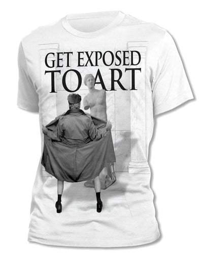Get Exposed To Art - Unisex All-Over Print Tee
