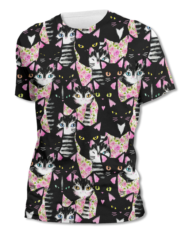 Kitty Galore - Unisex All-Over Print Graphic Tee
