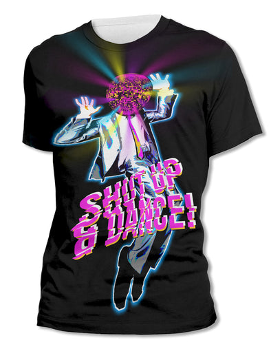 Shut Up And Dance - Unisex All-Over Print Tee