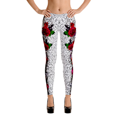 Death And Roses Leggings