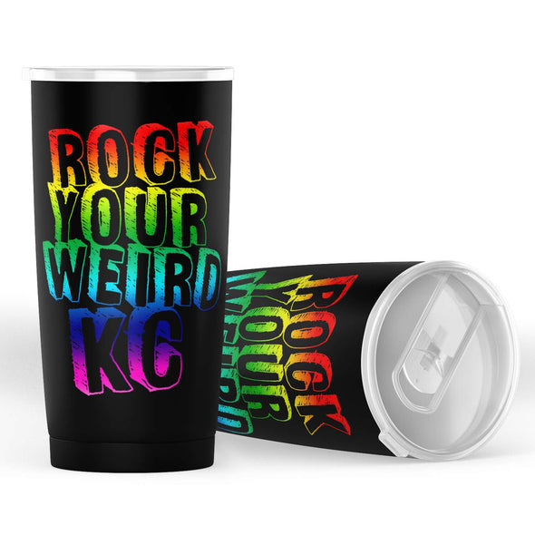 KC - Rock Your Weird KC - Rainbow - 20 oz. TUMBLER